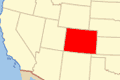 Map of Colorado