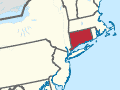 Map of Connecticut