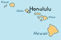 Map of Hawaii