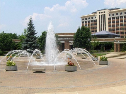 Indiana State University, Dede Plaza, Terre Haute, IN