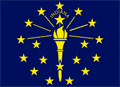 Flag of Indiana