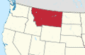 Map of Montana