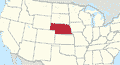 Map of Nebraska