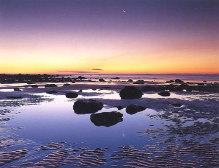 Scenic New Hampshire coastline near Portsmouth, NH