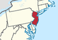 Map of New Jersey