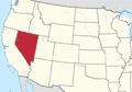 Map of Nevada