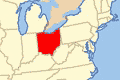 Map of Ohio