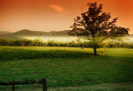 Cades Cove in Tennessee