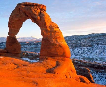 Delicate Arch in Utah's Arches National Park